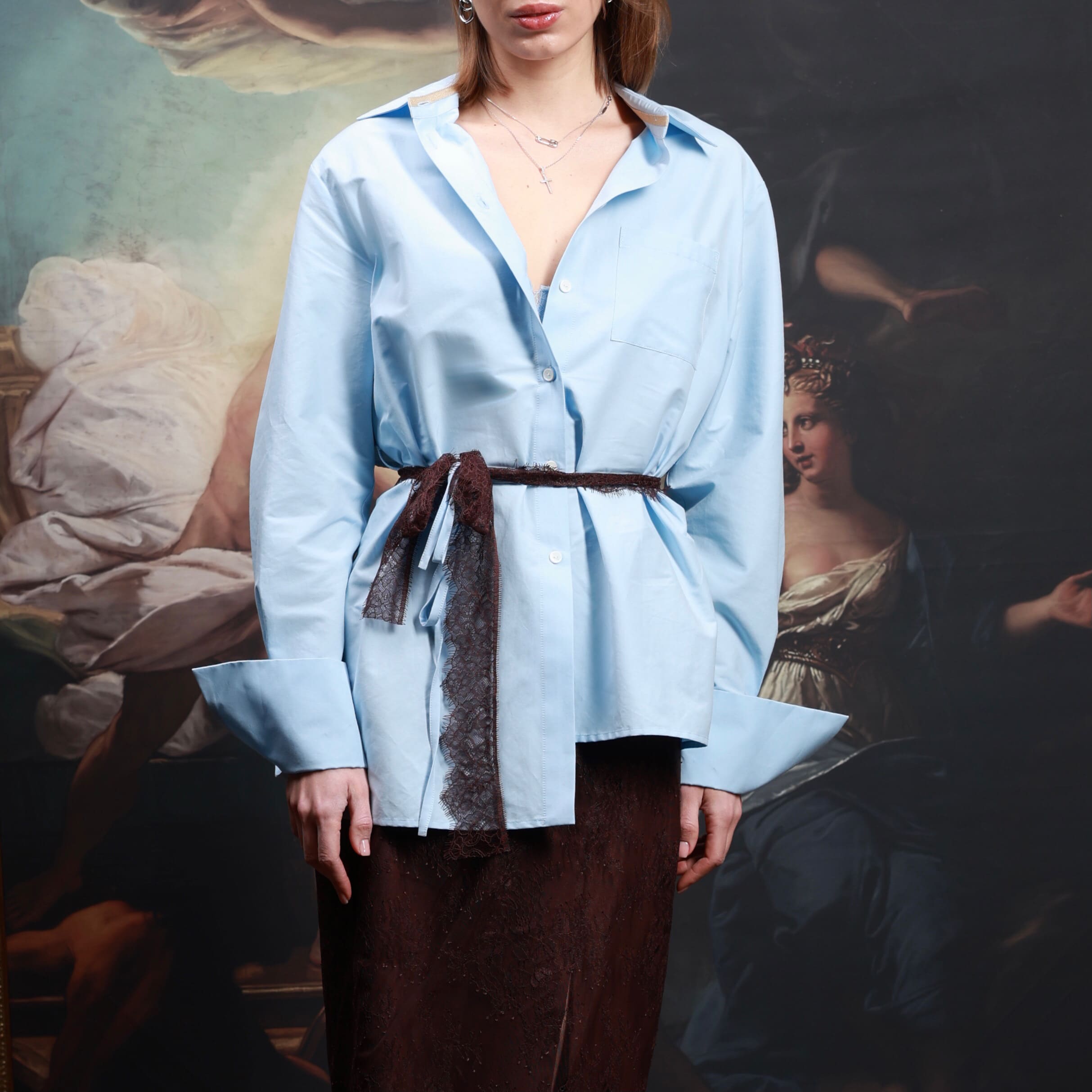 Асимметричная рубашка «Альриша»